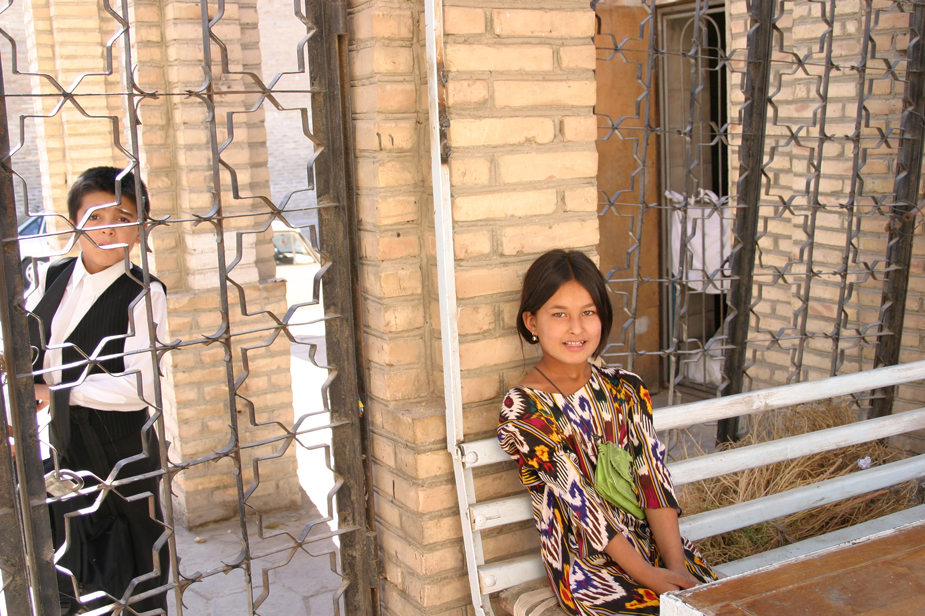 Kinder in Buchara, Usbekistan, 2006